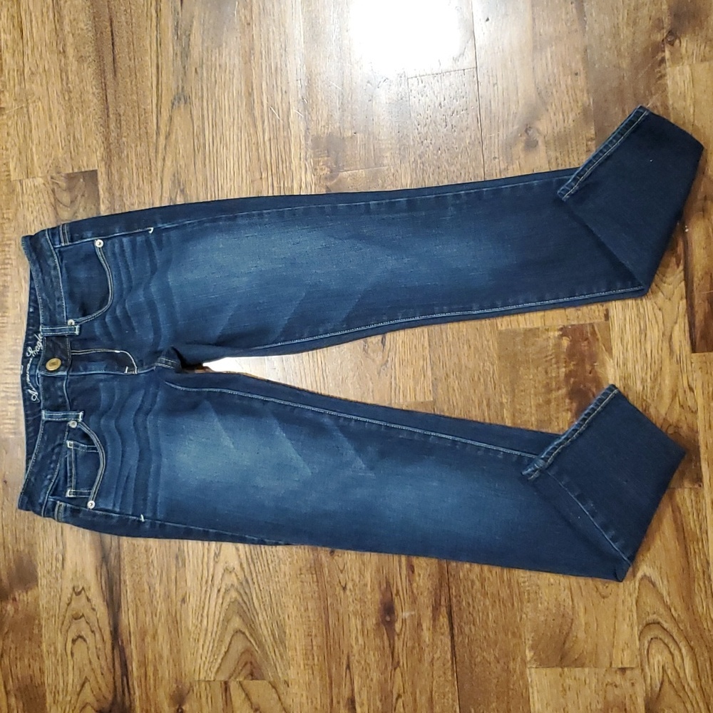 Womens American Eagle Skinny Stretch Jeans Size 2